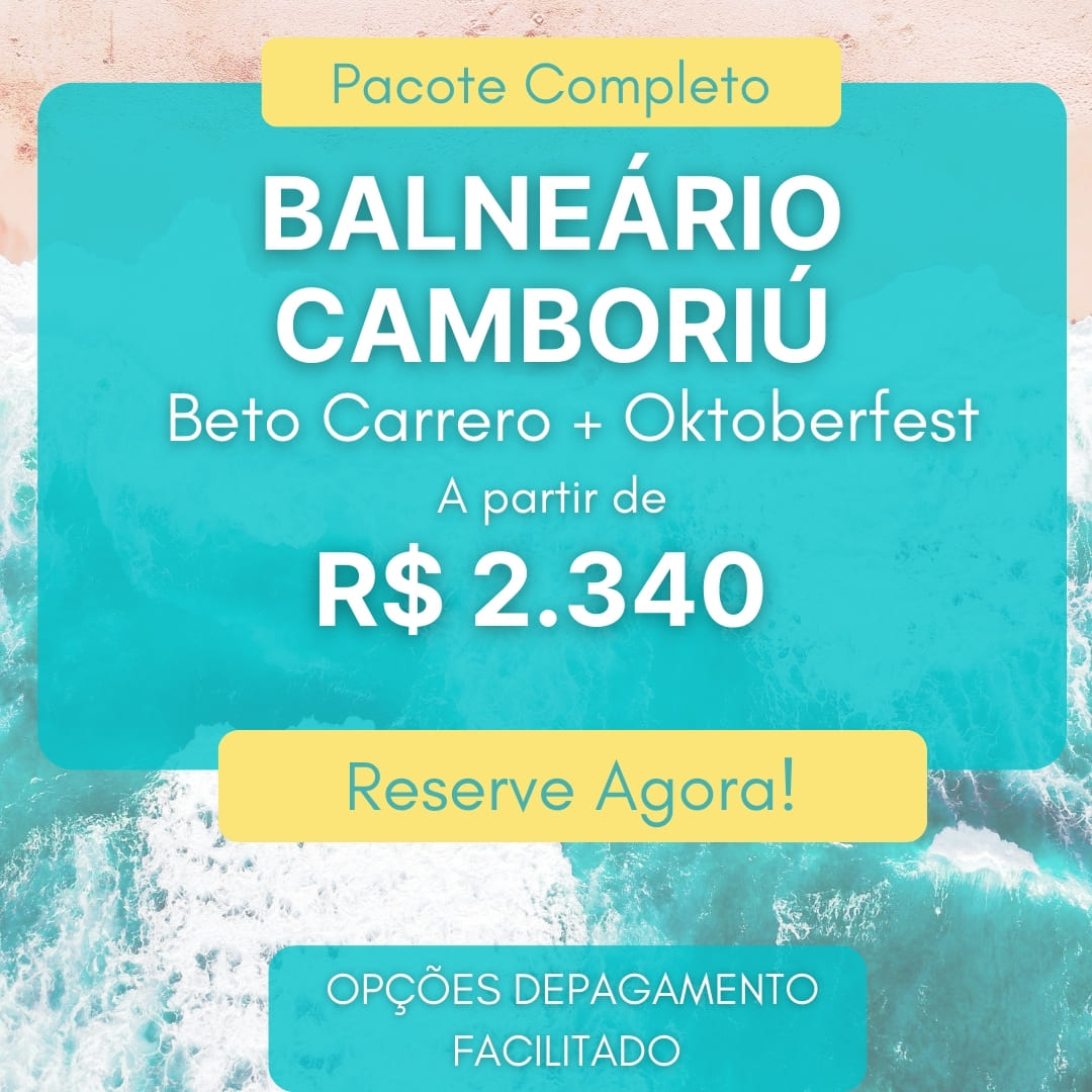 BALNEÁRIO + BETO CARRERO + OCTOBERFEST